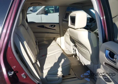 2014 Infiniti Qx60 из США, поврежденный, VIN 5N1AL0MM0EC529376